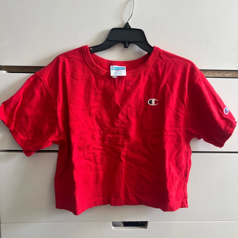 Champion Bold Red Tee